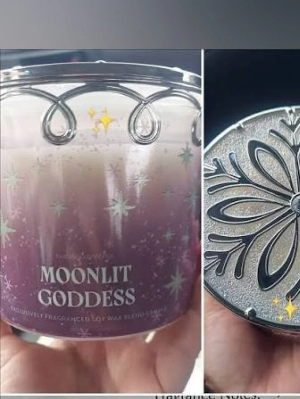 Bath & Body Works Moonlit Goddess 5 Piece Body Care & Candle Gift Set New RARE